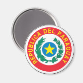 Paraguayaanse wapenstilstand magneet (Voorkant / Achterkant)