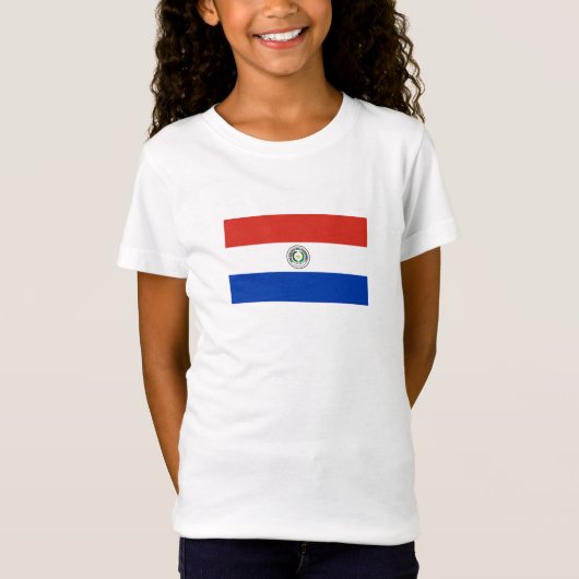 Paraguayese vlag t-shirt (Voorkant)