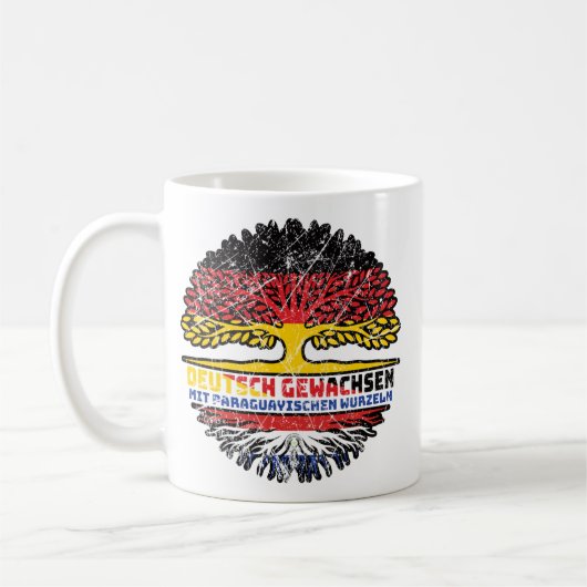 Paraguayisch Deutsch Deutschland Baum Koffiemok (Links)
