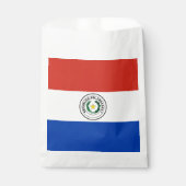 Paraguayse vlag bedankzakje (Voorkant)