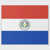 Paraguayse vlag cadeaupapier (Vlak)