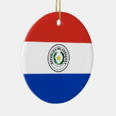 Paraguayse vlag keramisch ornament (Rechts)