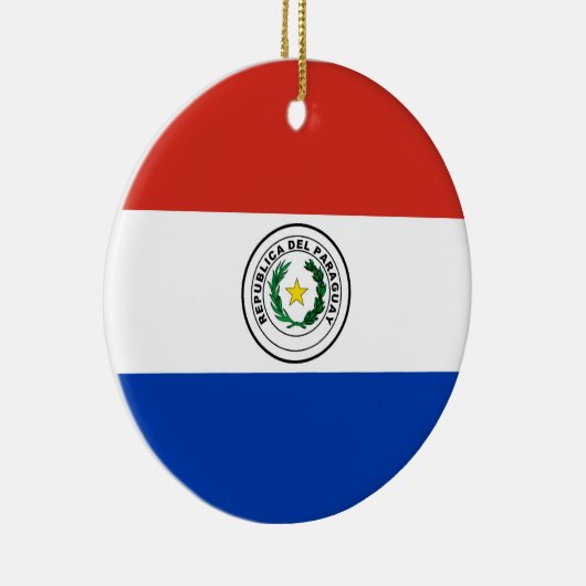 Paraguayse vlag keramisch ornament (Rechts)