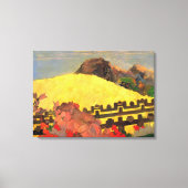"Parahi Te Marae" - Paul Gauguin Canvas Afdruk (Voorkant)