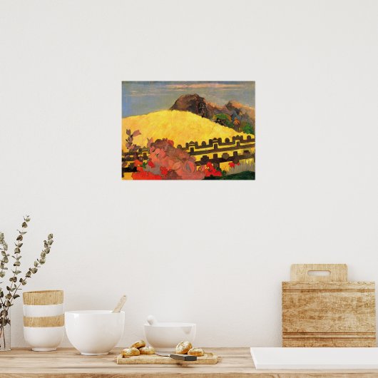 'Parahi Te Marae' - Paul Gauguin Print (Keuken)