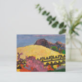 Parahi Te Maras door Paul Gauguin Briefkaart (Staand voorkant)