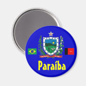 Paraíba Imã Brazil Paraíba Magnet (Voorkant / Achterkant)