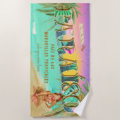 Paraíso Spaans Fun in de Sun Towel Strandlaken (Voorkant)