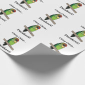 Parakeet Bird Lovers Cadeaupapier (Hoek)
