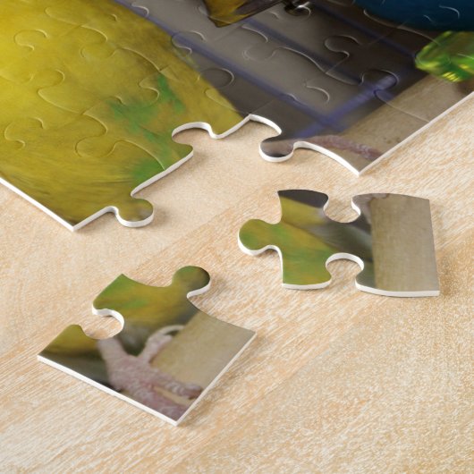 Parakeet Bird Puzzle Legpuzzel (Zijkant)