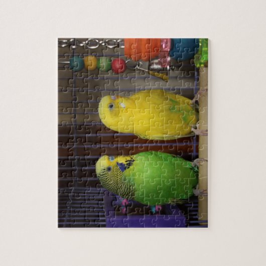 Parakeet Bird Puzzle Legpuzzel (Verticaal)