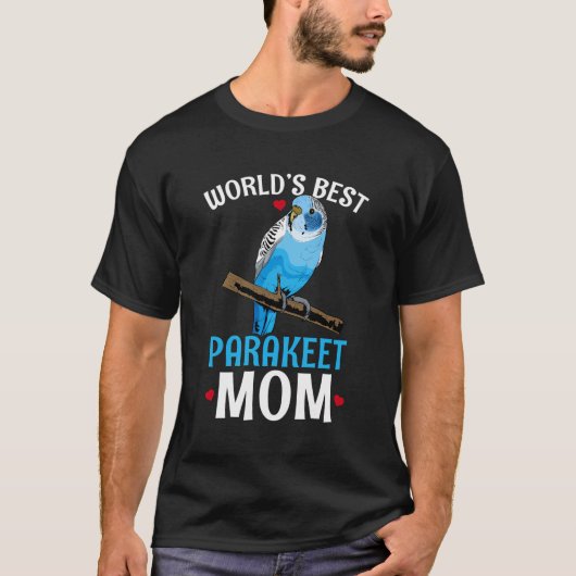 Parakeet Budgie T-shirt (Voorkant)