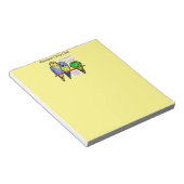 Parakeet Chirp Chat Let op Notitieblok (Schuin)