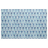 PARAKEET OVER HET HERPEAT Blue Boho Budgie Pattern Stof (Fat Quarter)