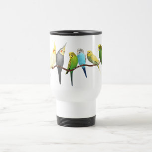 Parakeets & Cockatiels! Reisbeker