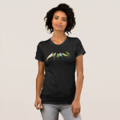 Parakeets & Cockatiels! T-shirt (Voorkant volledig)