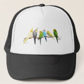 Parakeets & Cockatiels! Trucker Pet (Voorkant)