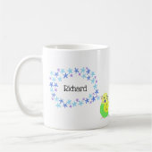 Paraket Budgie Budgerigar Bird lover Aangepaste na Koffiemok (Links)