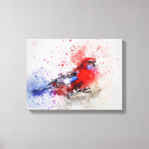 Paraket Canvas Afdruk