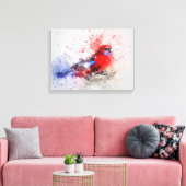Paraket Canvas Afdruk (Insitu (Woonkamer))
