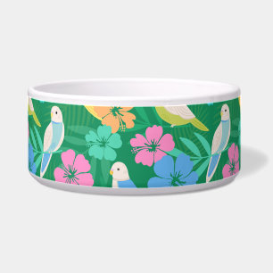 Paraket en Palms Tropical Voerbakje