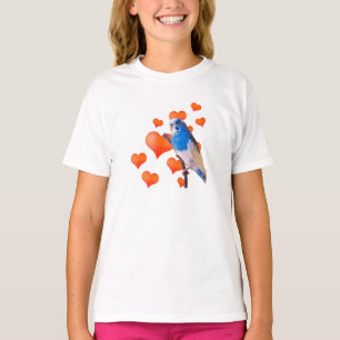 Paraket Hearts Raglan Sleeve TShirt
