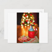 Paraket kerst briefkaart (Voorkant / Achterkant)