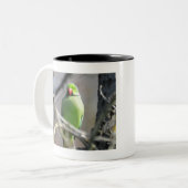 Paraket Tweekleurige Koffiemok (Voorkant links)