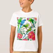 Paraketten en pony's t-shirt (Voorkant)