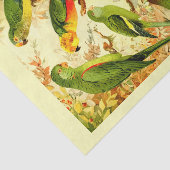 Paraketten, ontkoppeling tissuepapier (Detail)