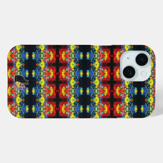 Paralaxiale KCFX Case-Mate iPhone Case (Achterkant (horizontaal))