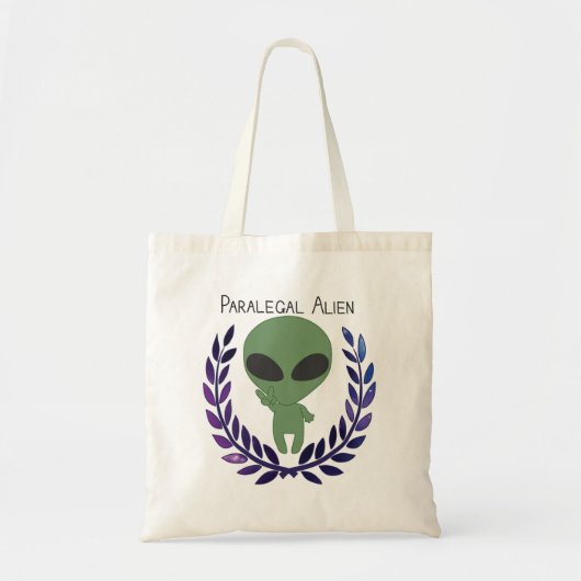 Paralegal Alien Canvas tas (Voorkant)
