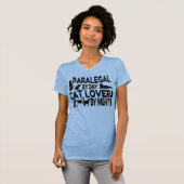 Paralegal Cat Lover T-shirt (Voorkant volledig)