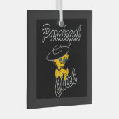 Paralegal Chick #4 Glas Ornament (Voorkant Rechts)