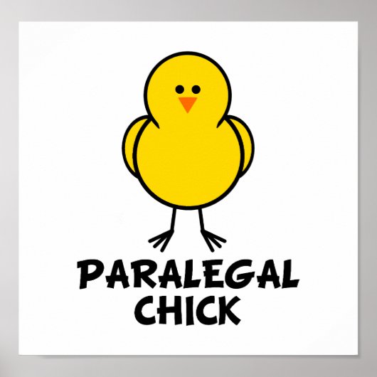 Paralegal Chick Poster (Voorkant)