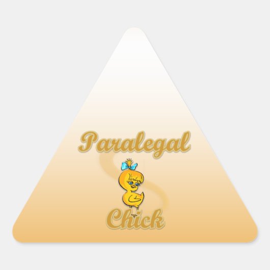 Paralegal Chick Sticker (Voorkant)