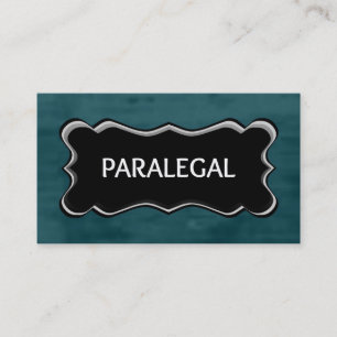Paralegal Elegant Naam Bord Visitekaartje