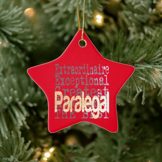 Paralegal Extraordinaire Keramisch Ornament (Boom)