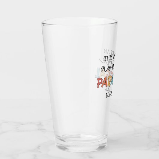 Paralegal Geweldige juridisch assistent Funny Glas (Rechts)