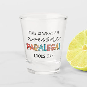 Paralegal Geweldige juridisch assistent Funny Shot Glas