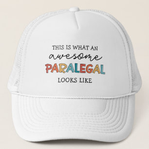 Paralegal Geweldige juridisch assistent Funny Trucker Pet