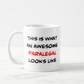 paralegal, geweldige koffiemok (Links)