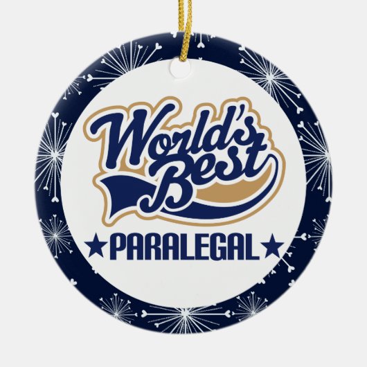 Paralegal Gift Ornament (Voorkant)