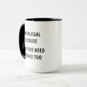 Paralegal Gift, Waardering Gift voor Paralegal Mok (Voorkant links)