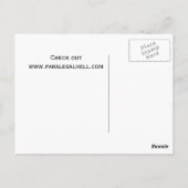 Paralegal Hell, je weet dat je er bent geweest,... Briefkaart (Achterkant)