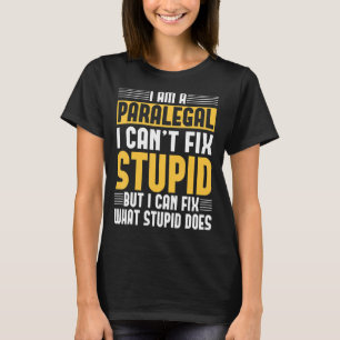 Paralegal Law Attorney Legal Assistant Firma Litig T-shirt