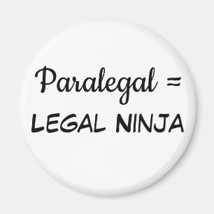 Paralegal = Legal Ninja Magneet