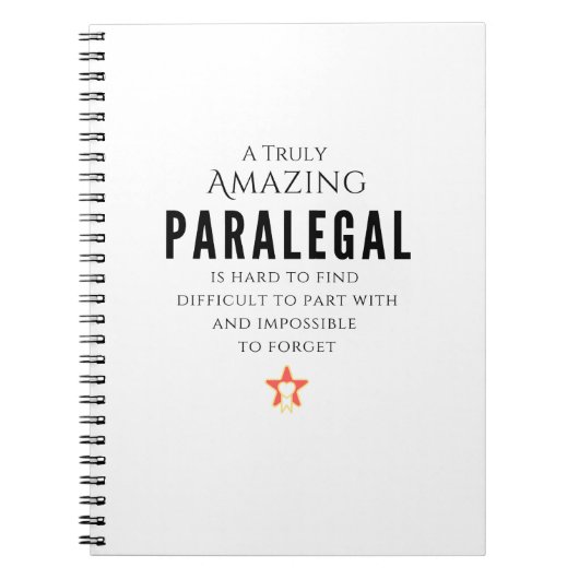 Paralegal Notitieboek (Voorkant)
