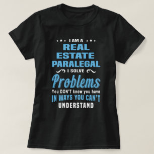 Paralegal onroerend goed t-shirt