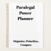 paralegal planner (Voorkant)